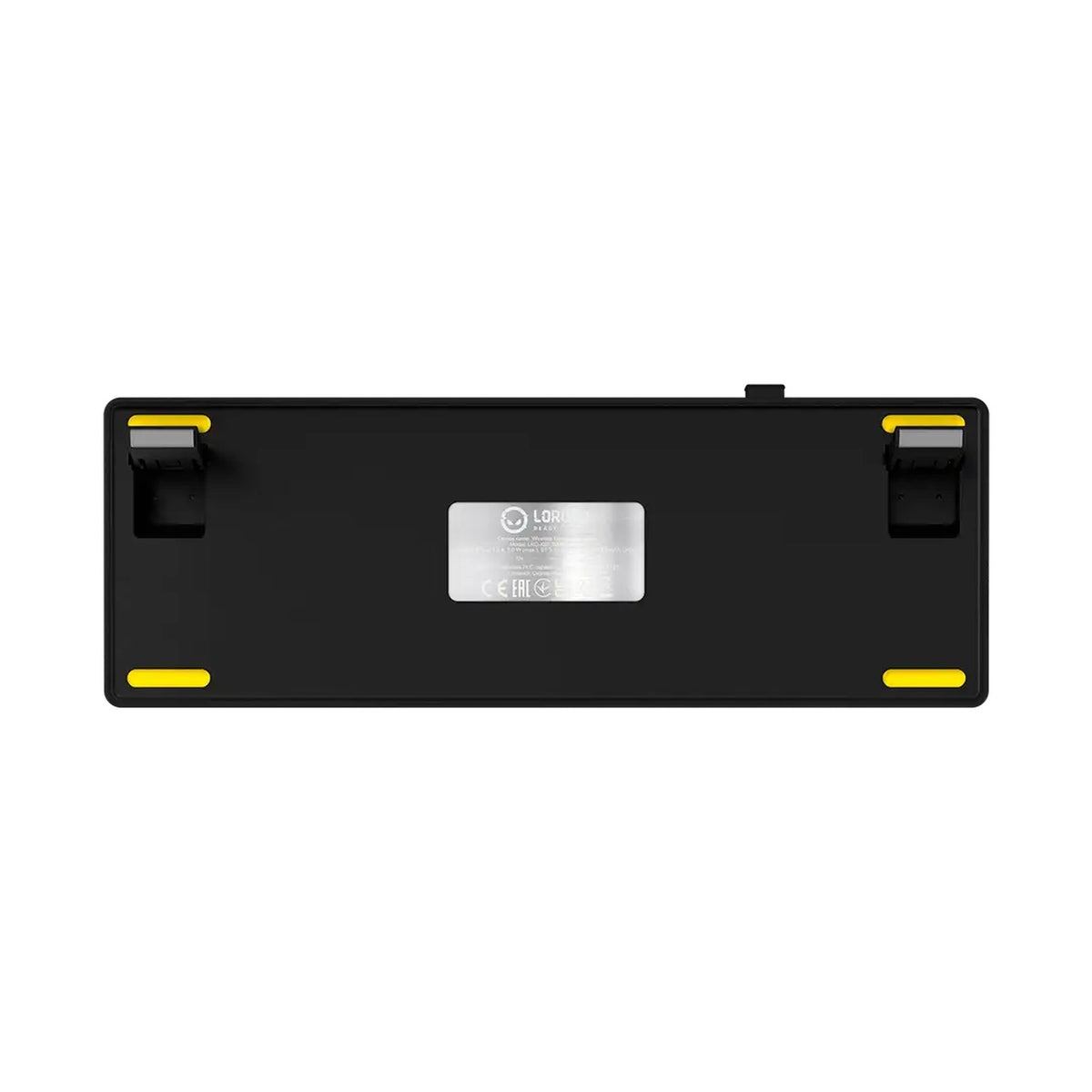 LORGAR KBP70MW Wireless Mechanical Gaming Keyboard Pro Black/yellow LRG-KBP70MW-YL-US