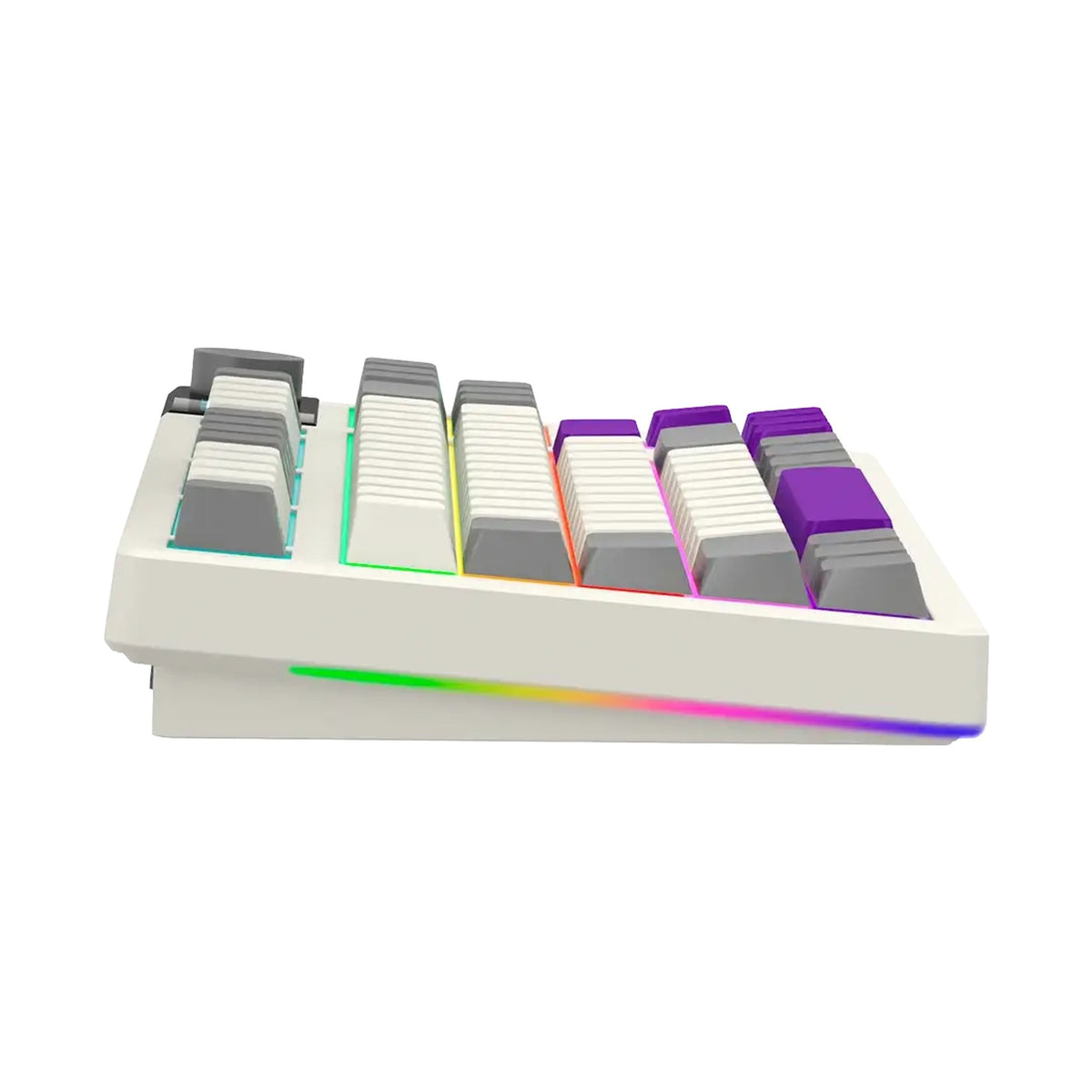 LORGAR KBP70TKLW Wireless TKL Mechanical Gaming Keyboard Pro Beige LRG-KBP70TKLW-RT-US