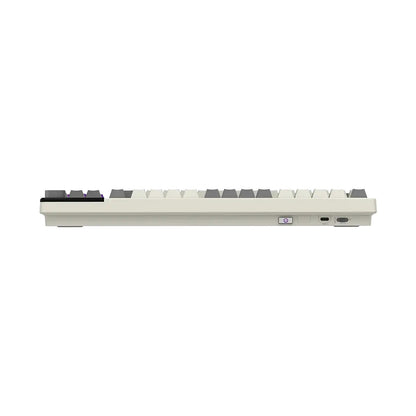 LORGAR KBP70TKLW Wireless TKL Mechanical Gaming Keyboard Pro Beige LRG-KBP70TKLW-RT-US