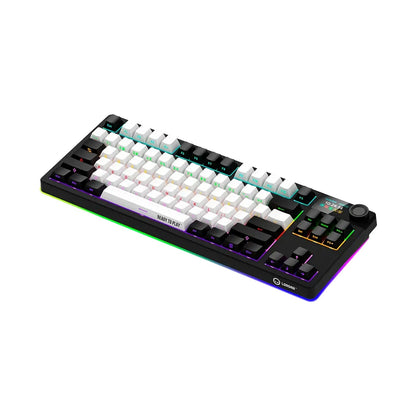 LORGAR KBP70TKLW Wireless TKL Mechanical Gaming Keyboard Pro Black/red LRG-KBP70TKLW-BK-US