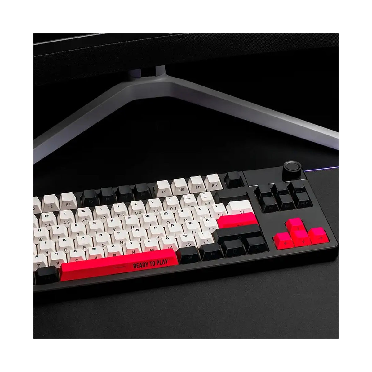 LORGAR KBP70TKLW Wireless TKL Mechanical Gaming Keyboard Pro Black/red LRG-KBP70TKLW-BK-US