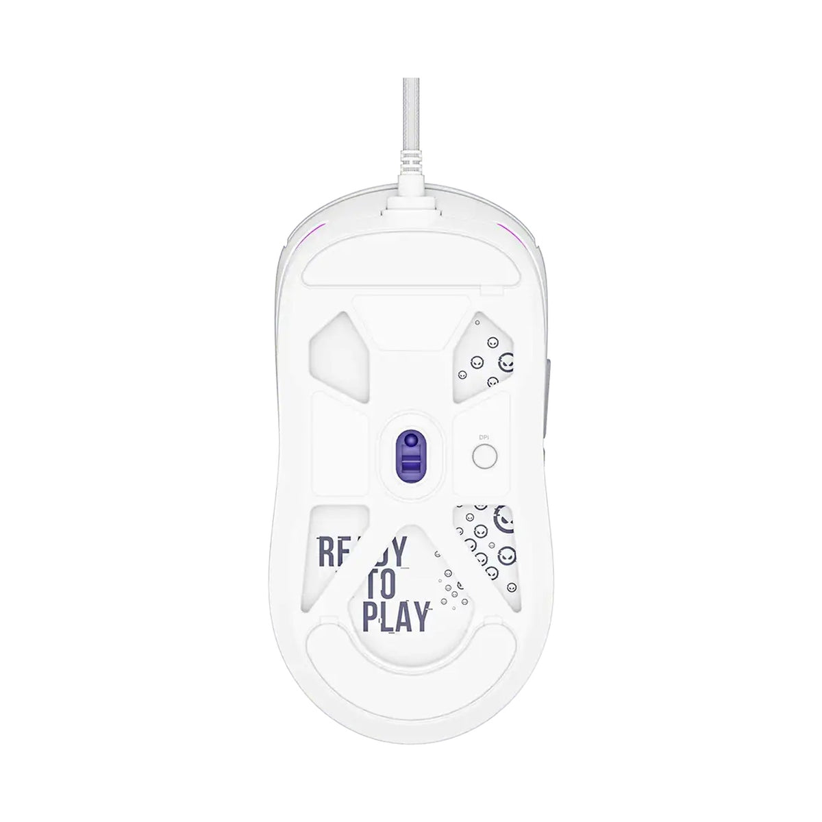 LORGAR MSA10 Ultralight Wired Gaming Mouse Advanced white LRG-MSA10-WH