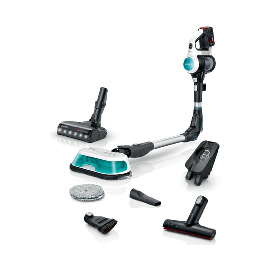 Bosch Rechargeable 2 in 1 Vacuum and Mop Unlimited 7 ProHygienic Aqua White BCS71HYG1