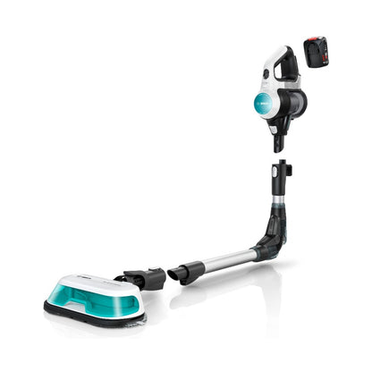 Bosch Rechargeable 2 in 1 Vacuum and Mop Unlimited 7 ProHygienic Aqua White BCS71HYG1