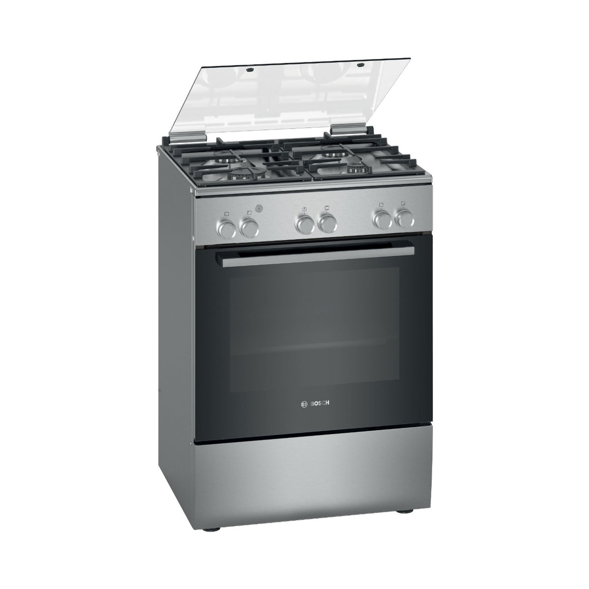 Bosch Series 2 Freestanding Gas Cooker Stainless steel HGA120E50Z