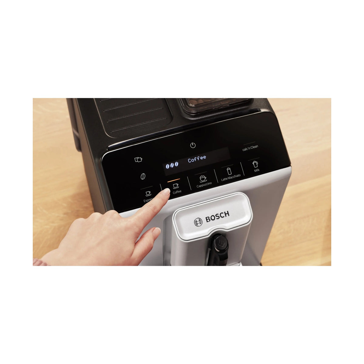 Bosch Series 2 Fully automatic coffee machine VeroCafe Silk Silver TIE20301