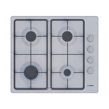 Bosch Series 2 Gas Hob 60cm Stainless steel PBP6C5K60M