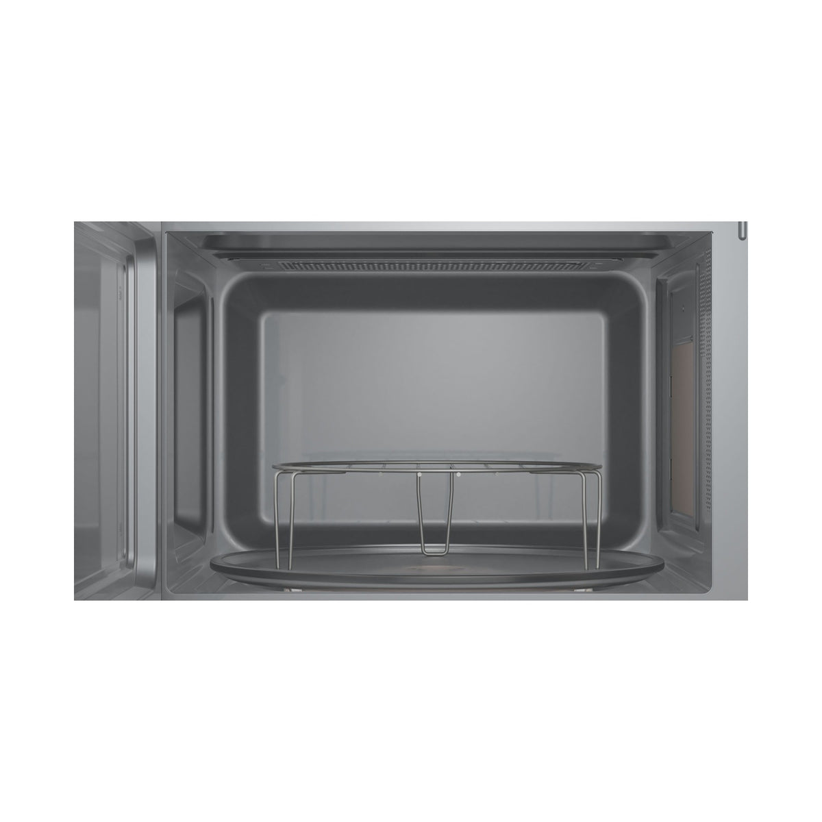 Bosch Series 2 Stainless steel Microwave with grill Black FEL053MS2