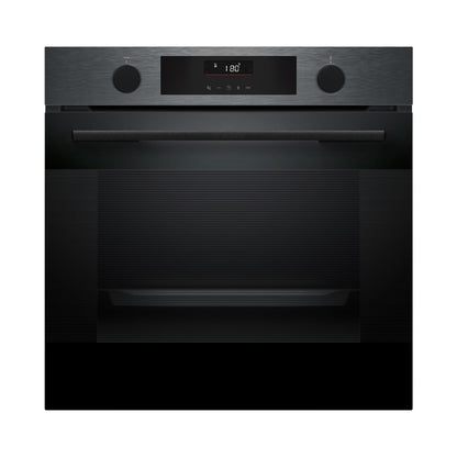 Bosch Series 4 Built in Steam Oven 60 x 60cm Black Stainless Steel HUA736EG0Z