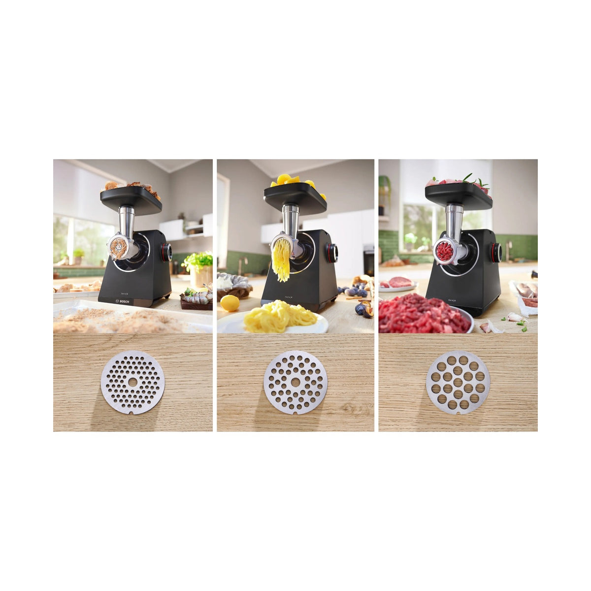 Bosch Series 4 Food mincer 1900 W Black MFWS440B