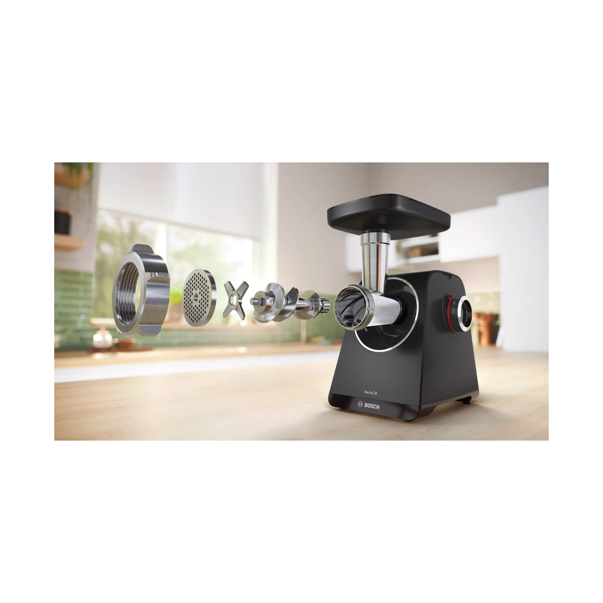 Bosch Series 4 Food mincer 1900 W Black MFWS440B