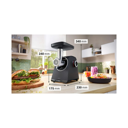 Bosch Series 4 Food mincer 1900 W Black MFWS440B