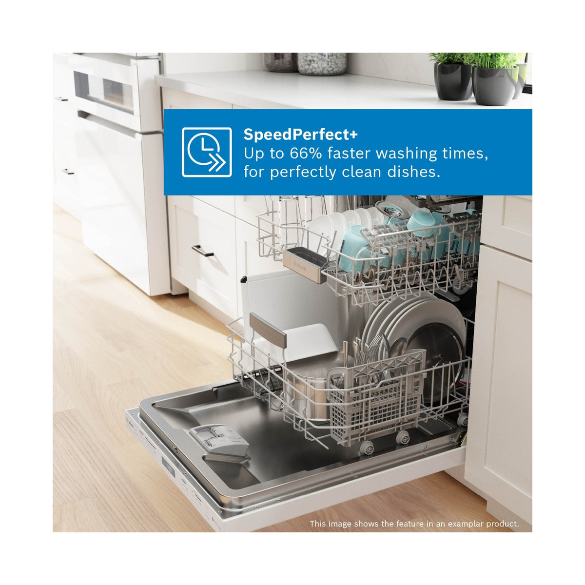 Bosch Series 4 Freestanding 13 Place Dishwasher 60 cm Brushed steel SMS46NI00Z