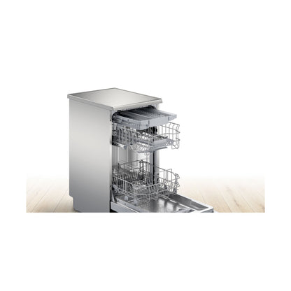 Bosch Series 4 Freestanding Dishwasher 45 cm Brushed steel SPS4HMI3FZ