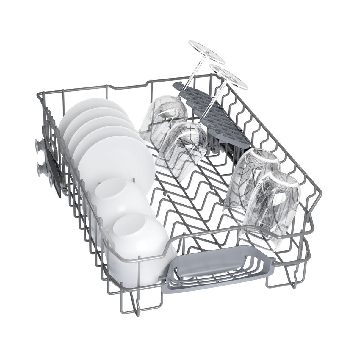 Bosch Series 4 Freestanding Dishwasher 45 cm Brushed steel SPS4HMI3FZ
