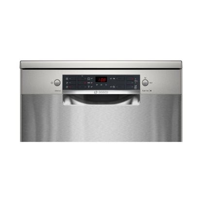 Bosch Series 4 Freestanding Dishwasher 60cm Brushed steel SMS45NI00Z