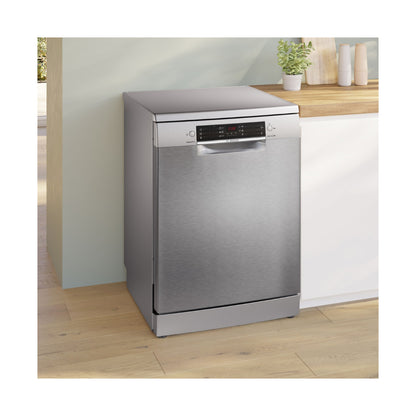 Bosch Series 4 Freestanding Dishwasher 60cm Brushed steel SMS45NI00Z