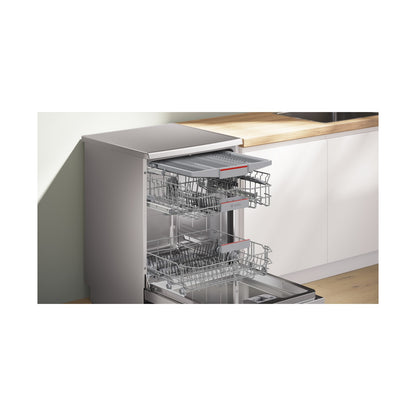 Bosch Series 4 Freestanding Dishwasher 60cm Brushed steel SMS45NI00Z