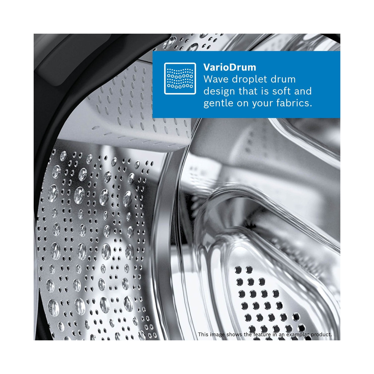 Bosch Series 4 Frontloader Washing Machine 8kg Silver inox WAN282X1ZA