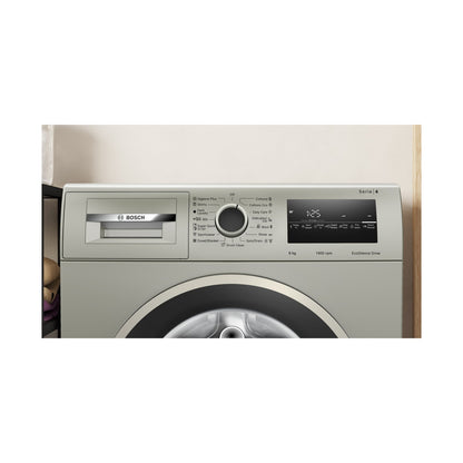 Bosch Series 4 Frontloader Washing Machine 8kg Silver inox WAN282X1ZA