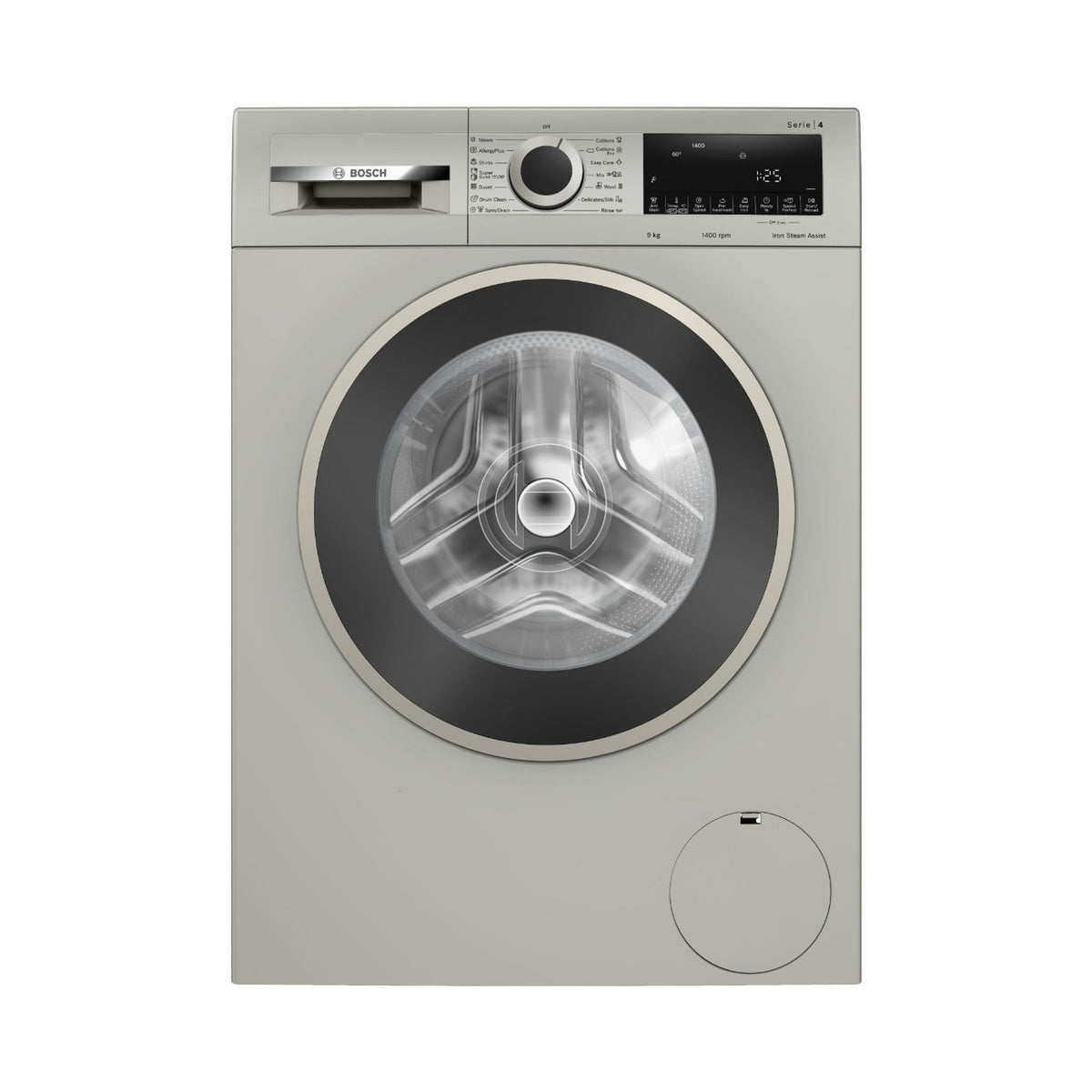 Bosch Series 4 Frontloader Washing Machine 9 kg Silver inox WGA1440XZA