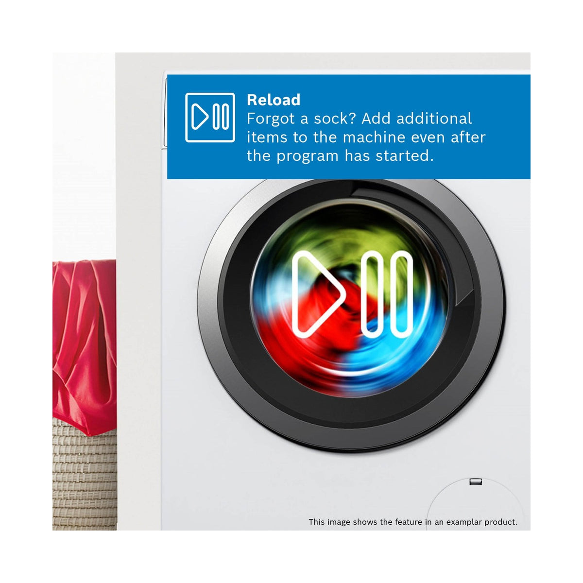Bosch Series 4 Frontloader Washing Machine 9 kg Silver inox WGA1440XZA