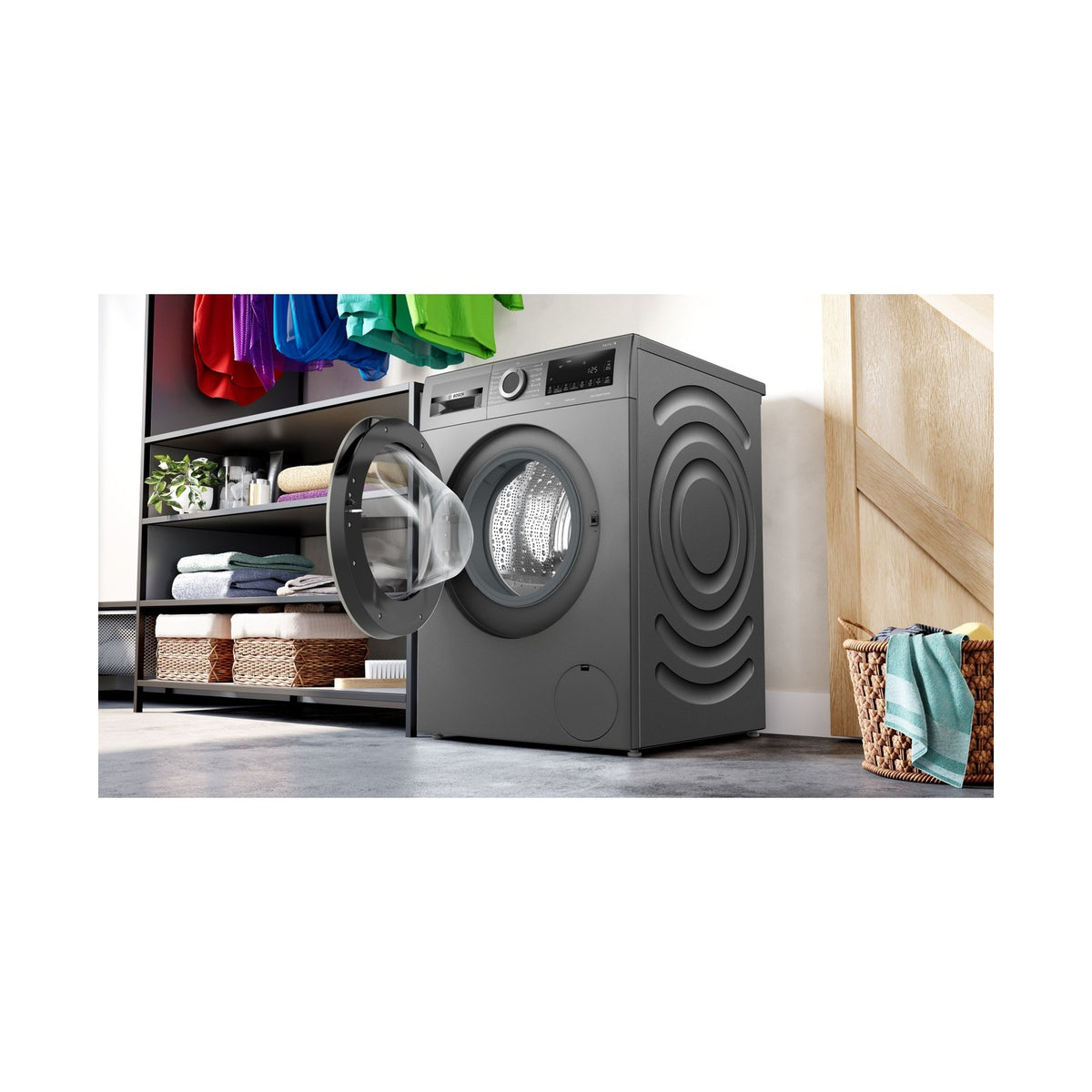 Bosch Series 4 Frontloader Washing Machine 9kg Graphite WGA244ZRZA
