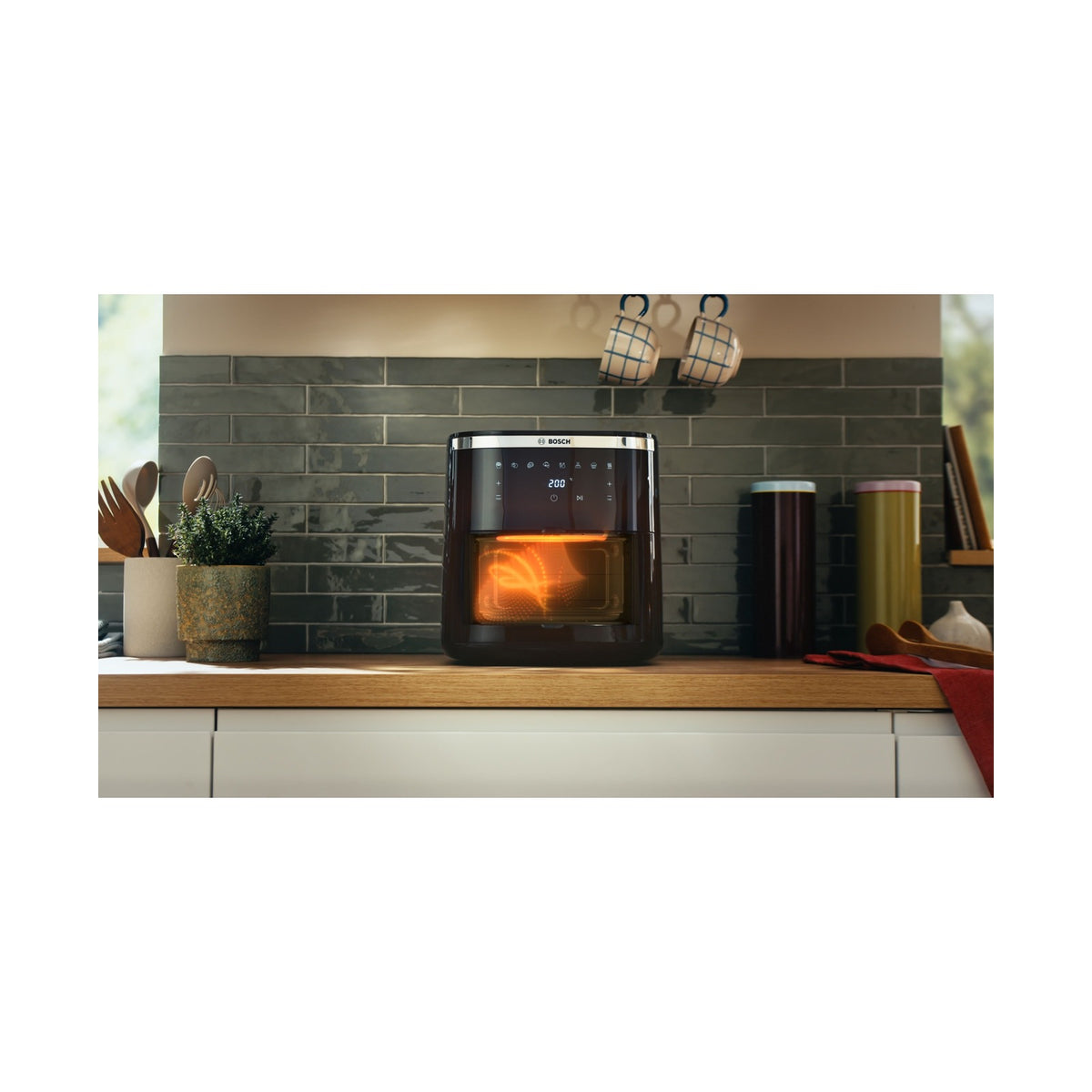Bosch Series 6 Air Fryer Black MAF671B0