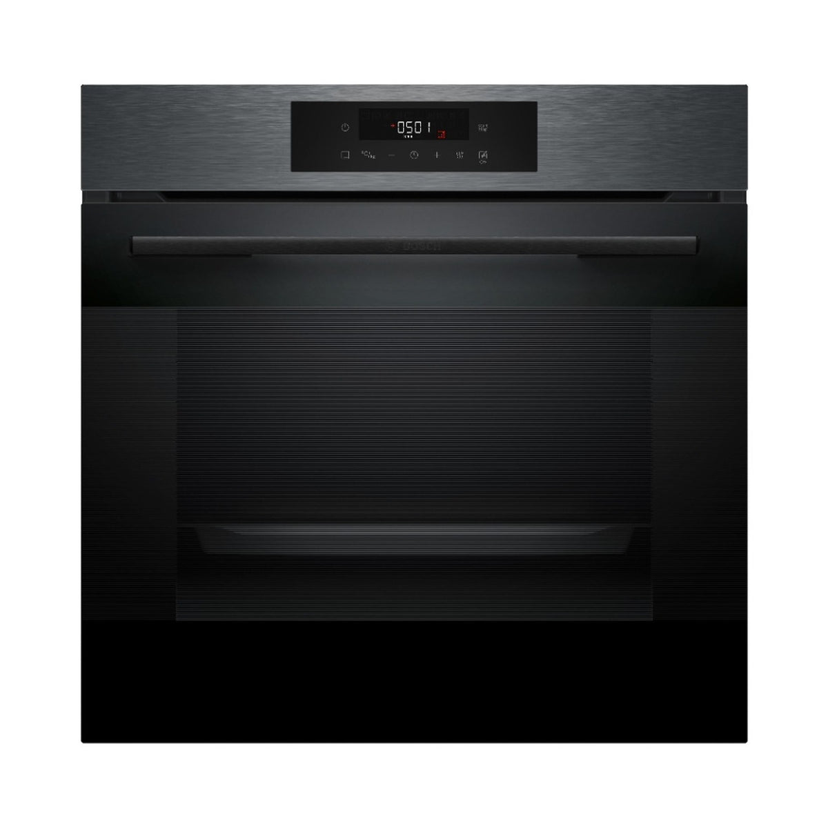 Bosch Series 6 Built in Oven 60 x 60cm Black stainless steel HJG852EG0Z