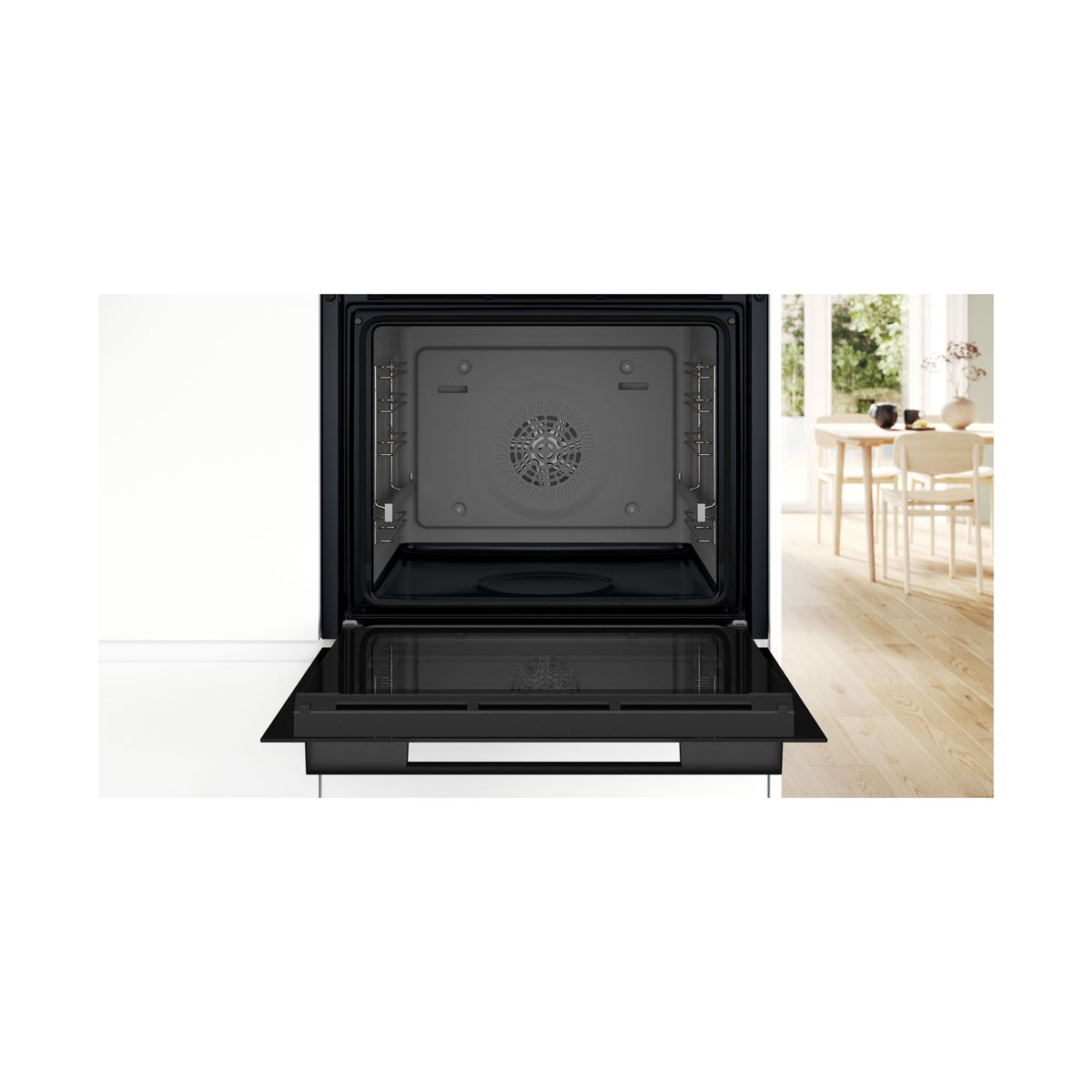 Bosch Series 6 Built in Oven 60 x 60cm Black stainless steel HJG852EG0Z