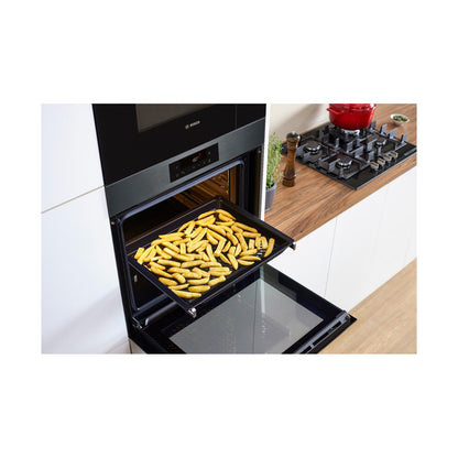 Bosch Series 6 Built in Oven 60 x 60cm Black stainless steel HJG852EG0Z