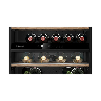 Bosch Series 6 Built in wine cooler 81 x 59cm 120L Reversible Door Hinge KUW21AHG0