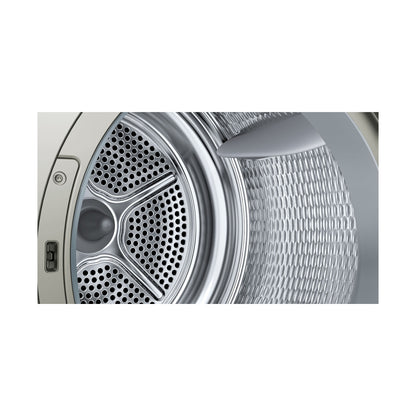 Bosch Series 6 Condenser Tumble Dryer 9kg Silver inox WPG1411XZA