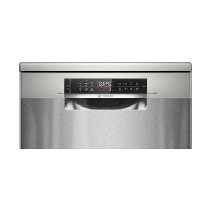 Bosch Series 6 Freestanding 13 place Dishwasher 60cm Brushed steel SMS6HMI04Z