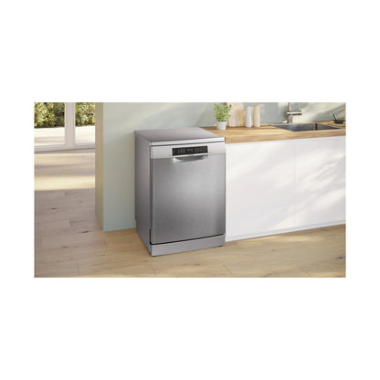 Bosch Series 6 Freestanding 13 place Dishwasher 60cm Brushed steel SMS6HMI04Z