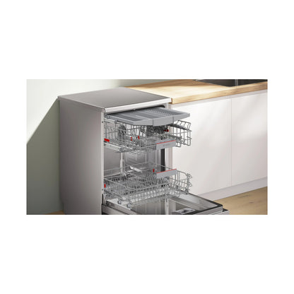Bosch Series 6 Freestanding 13 place Dishwasher 60cm Brushed steel SMS6EMI10Z