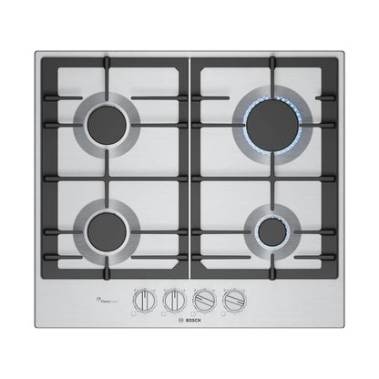 Bosch Series 6 Gas Hob 60cm Stainless steel PCP6A5I90Z