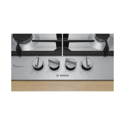 Bosch Series 6 Gas Hob 60cm Stainless steel PCP6A5I90Z