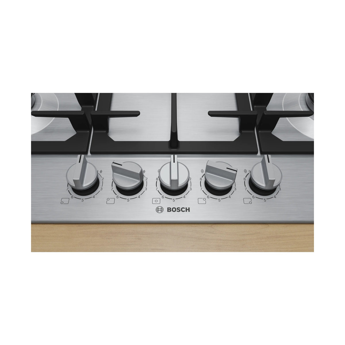 Bosch Series 6 Gas Hob 75cm Stainless steel PCQ7A5I90Z