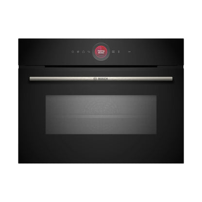 Bosch Series 8 Built in Compact Microwave Oven 60 x 45cm Black  45L CMG7241B1
