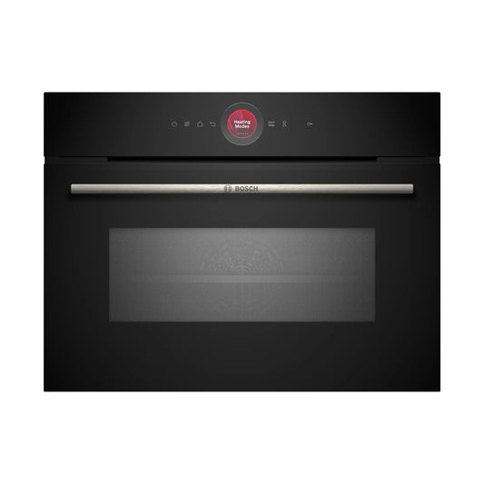 Bosch Series 8 Built in Compact Microwave Oven 60 x 45cm Black  45L CMG7241B1