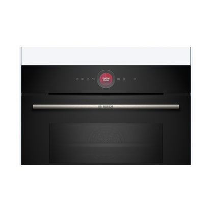 Bosch Series 8 Built in Compact Microwave Oven 60 x 45cm Black  45L CMG7241B1