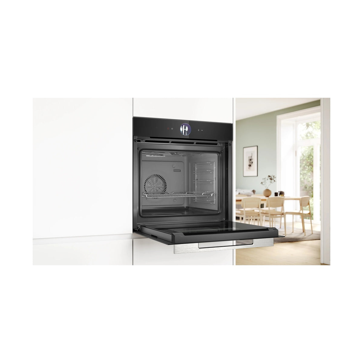 Bosch Series 8 Built in Oven 60 x 60cm Black HBG7563B1