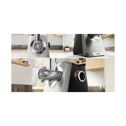 Bosch Series 8 Food Mincer  2500 W Black MFWS840M
