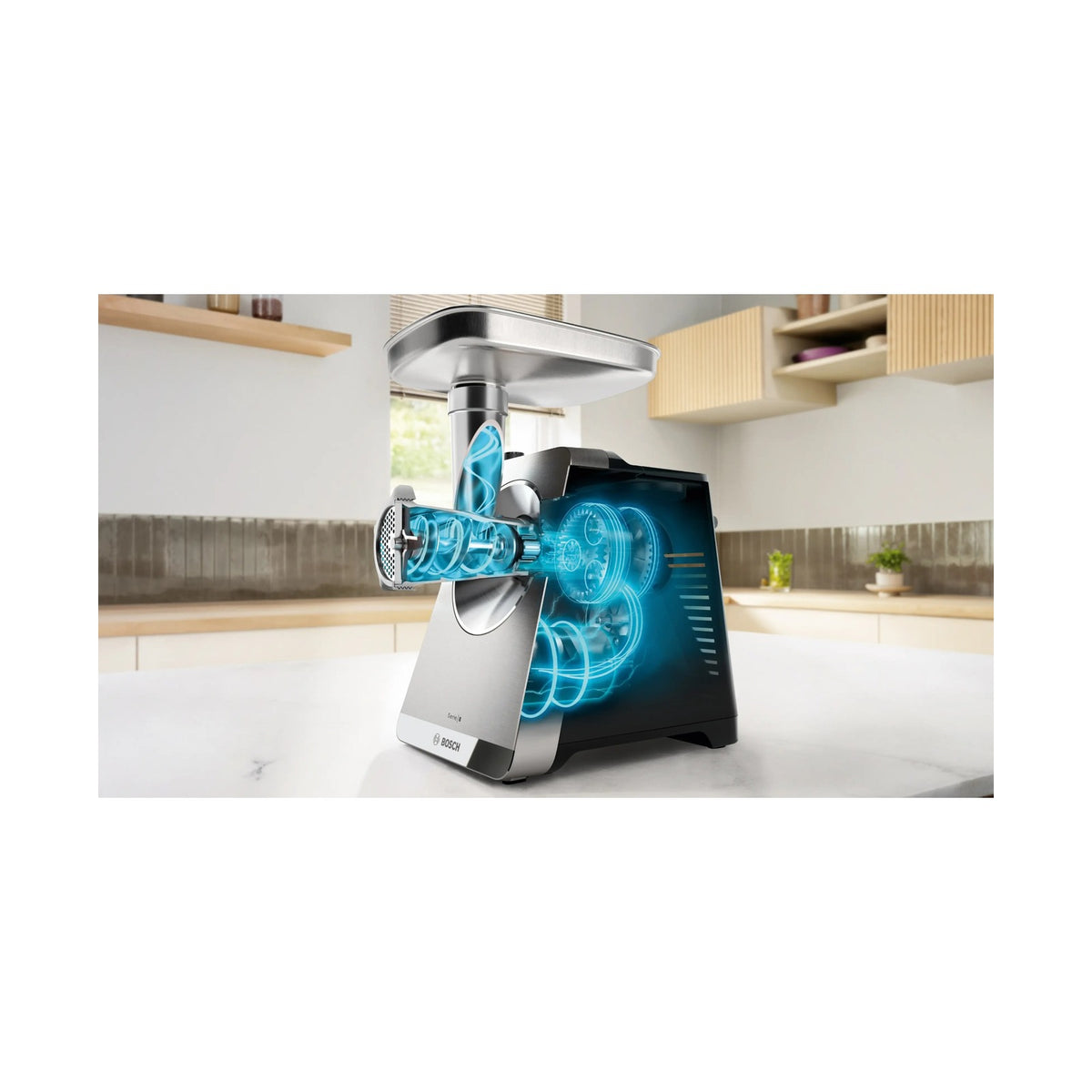 Bosch Series 8 Food Mincer  2500 W Black MFWS840M