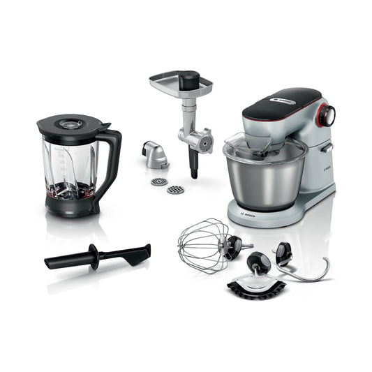 Bosch Series 8 Kitchen Machine OptiMUM 1600 W Silver Black MUM9B34S27