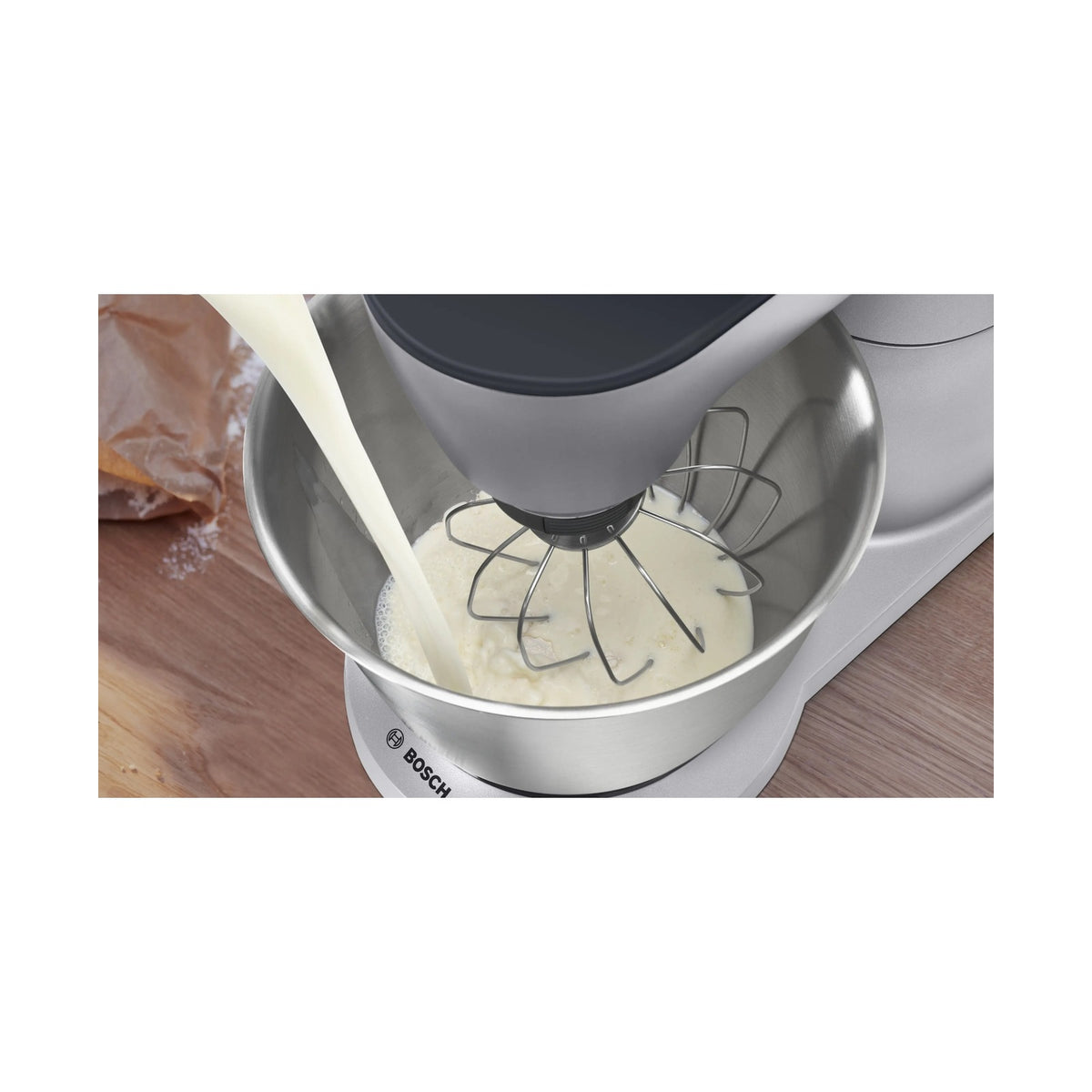 Bosch Series 8 Kitchen Machine OptiMUM 1600 W Silver Black MUM9B34S27