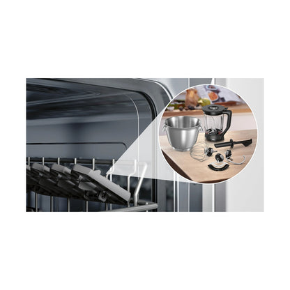 Bosch Series 8 Kitchen Machine OptiMUM 1600 W Silver Black MUM9B34S27