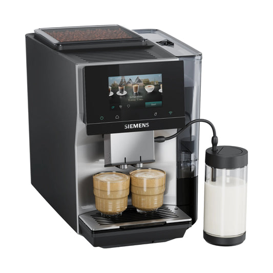 Siemens Fully automatic coffee machine EQ700 iAroma Inox Silver Metallic TP725EM7