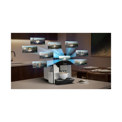 Siemens iAroma EQ900 Stainless Steel Fully Automatic Coffee Machine TQ923E83